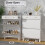 White Shoe Cabinet Storage for Entryway Hallway 5