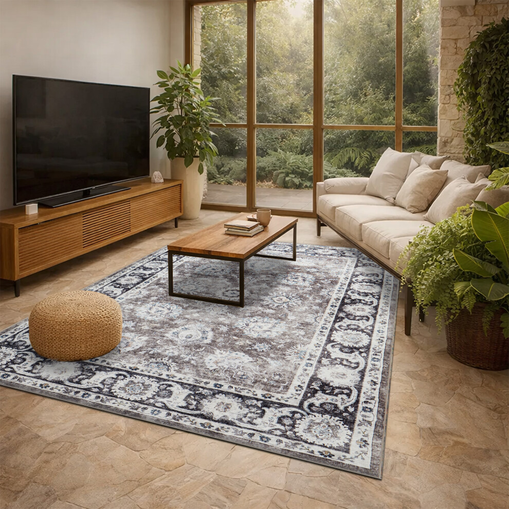 Imperial Rooms (160 X 230 Cm (5 Ft 2 In X 7 Ft 2 In)- Large Rugs/Carpets, Harmony) Extra Large Traditional Rugs Modern Carpet Doormat