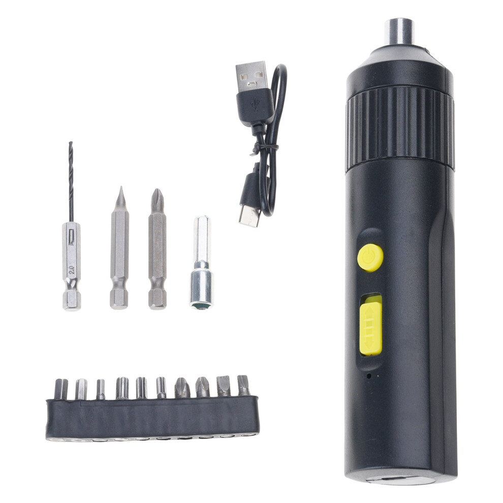 Cordless Screwdriver Magnetic Chuck Design Rechargeable-15Pcs 7627001423671