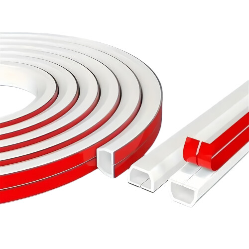 Plastic Cord Protector Anti Extrusion Cover for-White trapezoid
