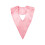 Single Color Academic Graduation Stole With V Shape Design-pink 1