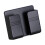 Adhesive Wall Mount Phone Holder Featuring Charging Cable-Black 1