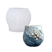 Detailed Silicone Floral Butterfly Mold For Making Decorative