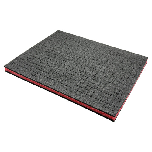 Foam Insert Pluck Pre Sheet Foam for Board-black red black 25MM
