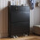Black Shoe Cabinet Storage for Entryway Hallway 1