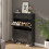 Black Shoe Cabinet Storage for Entryway Hallway 6