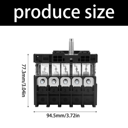 Optimized Internal Fuses Holder Reducing Resistance 68089468AA 2