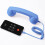 Style Mobile Phone Handset Type C Plugs Play Cord Speaker-White 7