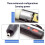 Cordless Screwdriver Magnetic Chuck Design Rechargeable-15Pcs 6