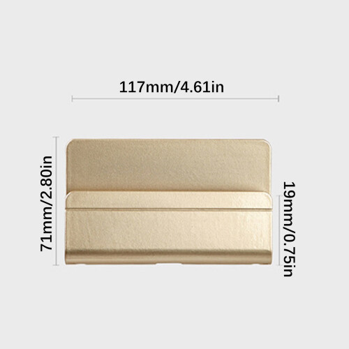 Modern Wall Mount Phone Bracket Stand Adhesive Phone-Golden 2