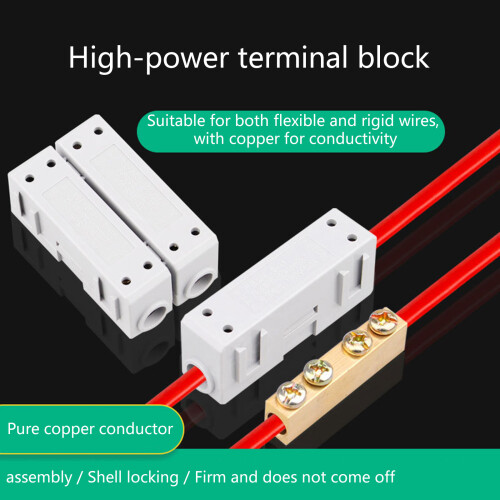 Quickly Connect One In One Out Terminals Connector with-A 1