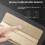 Phone Dock Bracket Space Saving Design Adhesive Holder-Black 7