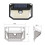 Solar Lights Outdoor  Solar LED Wall Lamp Waterproof Motion Sensor 3 Mode White 2