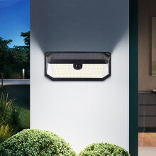 Solar Lights Outdoor Motion Sensor Wall Lamp Waterproof 3 Mode for Garden Patio Pathway Security Decoration