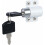 4pcs Sliding Door Window Locks with Child Safety Key White YYV 4