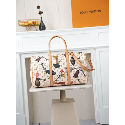 LV Flight Mode Keepall 45 Travel Bag