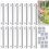 16 Pack Window Screen Magnets - Includes 4 Repair Patches - No Drilling - White 1