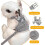 Adjustable Rabbit Harness, Rabbit Leash, Breathable Mesh Harness for Small Animals, Escape Proof, Kitten Harness 3