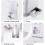 JASENX 12 Stitch Electric Mini Sewing Machine - Automatic Sewing with Light and Hidden Drawer 4