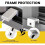2Pcs Sliding Window Lock with Key Sliding Door Locks Adjustable Sliding Door Block Window Stopper 4