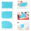 Cake Turntable Pastry Kit Include Cake Bags and Kitchen Cake Decorating Tool (107Pcs/Set) 3