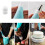 Cake Turntable Pastry Kit Include Cake Bags and Kitchen Cake Decorating Tool (107Pcs/Set) 4