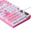 Clavier de jeu mécanique USB LED 104 touches 4