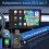Wireless Android Auto & Wireless Carplay Adapter, 2 in 1 for Wireless Car Play Adapter and Android Auto, Compatible 2