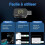 Wireless Android Auto & Wireless Carplay Adapter, 2 in 1 for Wireless Car Play Adapter and Android Auto, Compatible 4