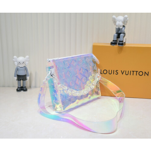 LV Iridescent Toiletry Pouch  Silver 25×20×5cm 1