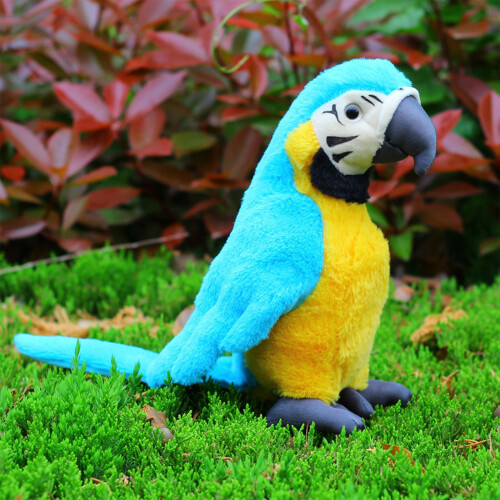 Plüschtier „Tropischer Vogel“ – Weiches Stofftier, 25 cm 1