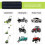 Solar Panel, 18V 20W Portable Solar Panel Powered by Backup Battery for Car Boat Outdoor 4