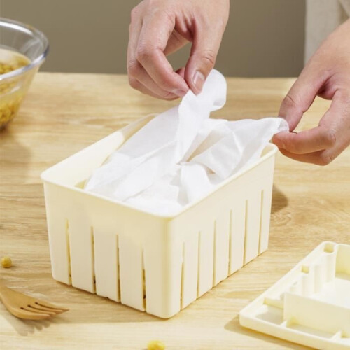 Homemade Plastic Tofu Mold Kitchen Tool Set Kitchen Gadgets Zone Press Soybean Curd 2