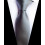 Cravatta da uomo jacquard a righe larghe 146 cm 2