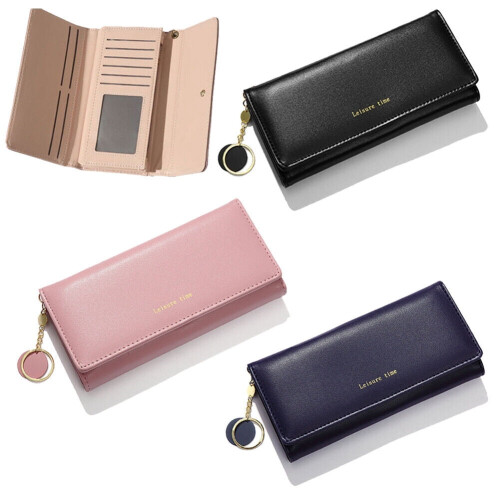 Dam PU-kuvertplånbok med 10 kortfack 1