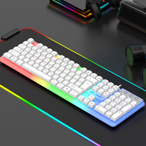 Sada drátové herní klávesnice a myši RGB 1