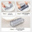 Underwear Drawer Organizer, Foldable Closet Storage Boxes with 6-7-11 Compartments Underwear Organizer 3