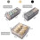 Underwear Drawer Organizer, Foldable Closet Storage Boxes with 6-7-11 Compartments Underwear Organizer 4