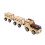 Kit de construcție tren electric din lemn pentru copii 3