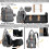 Baby Changing Backpack with Changing Mat (Dark Grey) 4