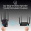 Wifi Repeater - MOONMINI - MOONMINI - 1200 Mbps - Dual Band - 4 Antennas 2