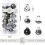 Christmas Ball Ornaments Black Shatterproof 30 pcs 3