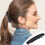 Presilhas de cabelo francesas femininas, conjunto de 12 cores, 9,5 cm (3,74 polegadas), acabamento brilhante. 4