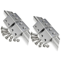 Universele railmontagebeugels Houders Steunklemmen-4 zilver