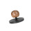 Espresso Tamper Flat Base Espresso Press Tool for Even-Black 58 1
