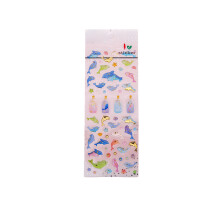 Cartoon Kid Sticker Waterproof Adhesive Resin PVC-dolphin