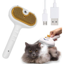Cat Steam Brush, 4 in 1 Cat Steam Brush, Cat Steam Brush, Massage Brush