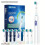 Electric Toothbrush Set for Adults with 8 Replacement Brush Heads, USB Charging, 2 Minute Timer 1