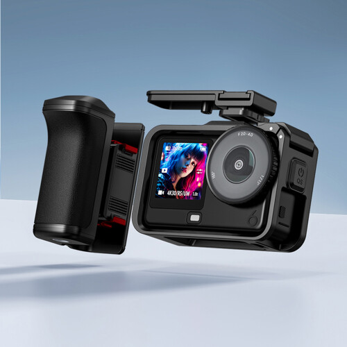 Portable Action Camera Accessory for Action 6 Including Quick 2
