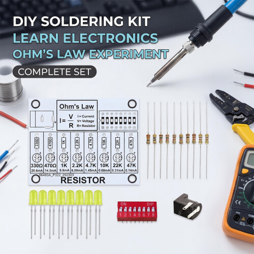 Educational Soldering Practice Kit DIY Electronic Circuit 1